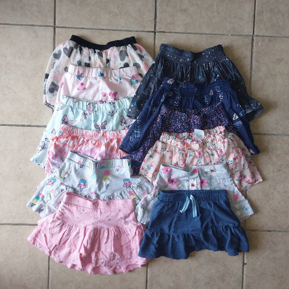 Bundle of girls skorts size 5